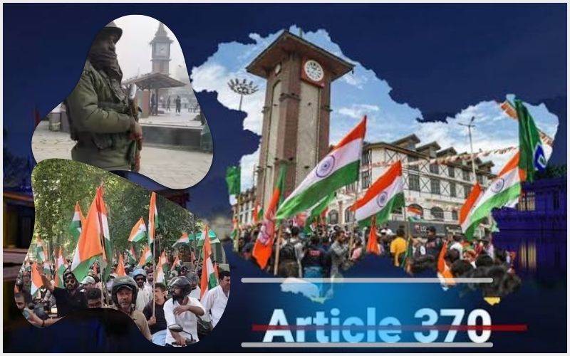 آرٹیکل 370 کی منسوخی کی ساتویں برسی: جموں وکشمیرمیں چوکسی 